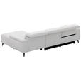ECKSOFA  in Leinenoptik Hellgrau, Grauweiß  270/171 cm  - Schwarzchrom/Hellgrau, Design, Holz/Kunststoff (270/171cm) - Xora