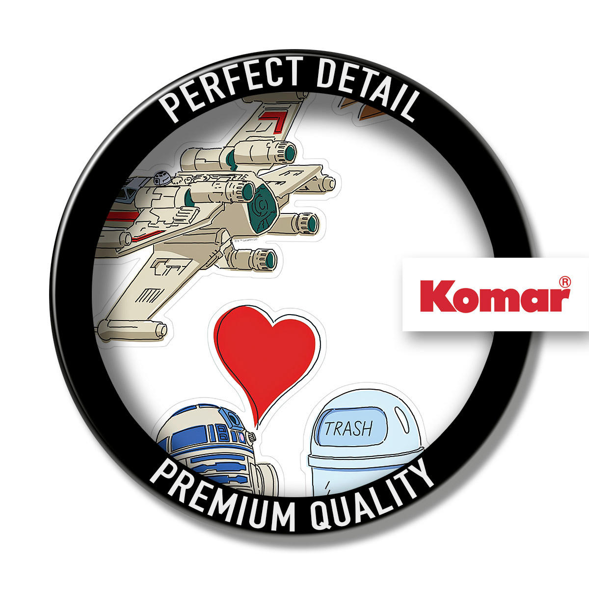 VÄGGDEKALER 100/70 cm     - multicolor, Basics, plast (100/70cm) - Komar