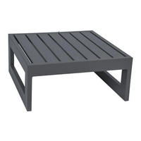 GARTENBEISTELLTISCH 72/72/33 cm Metall quadratisch  - Anthrazit, Basics, Metall (72/72/33cm) - Stern