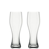 WEIZENBIERGLÄSERSET 2-teilig  - Transparent, KONVENTIONELL, Glas (7,50/21,00cm) - Leonardo