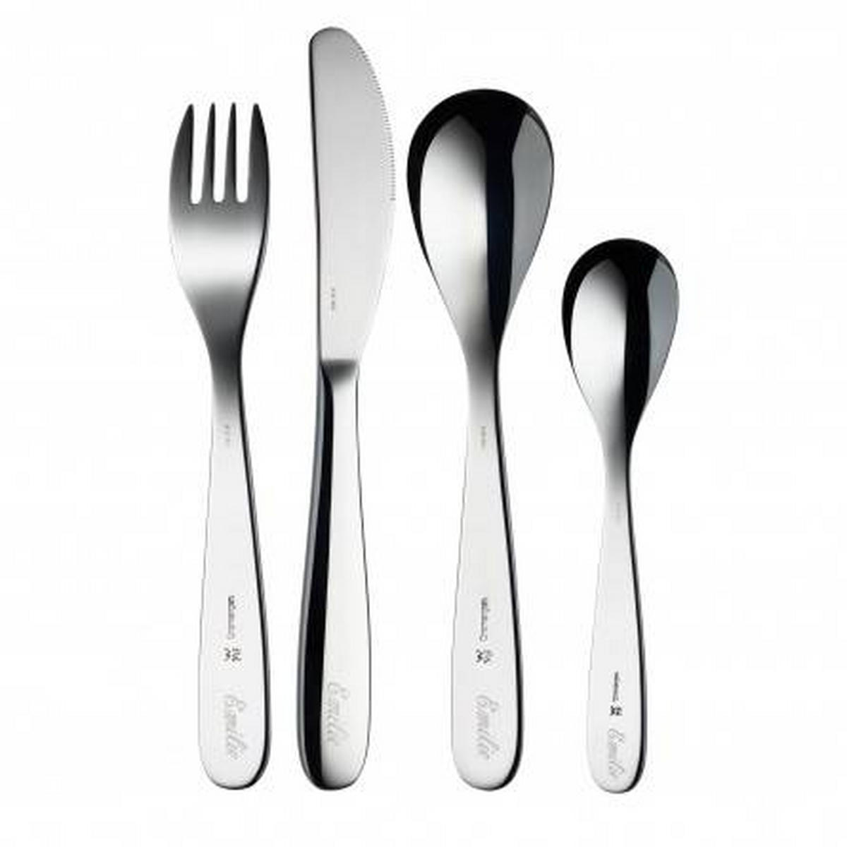 KINDERBESTECK 4-teilig  - Basics, Metall - WMF