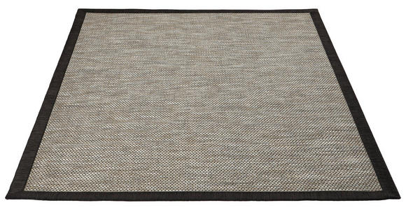 FLACHWEBETEPPICH IN-/ OUTDOOR 170/230 cm Anthrazit - Anthrazit, Basics, Textil (170/230cm) - Linea Natura