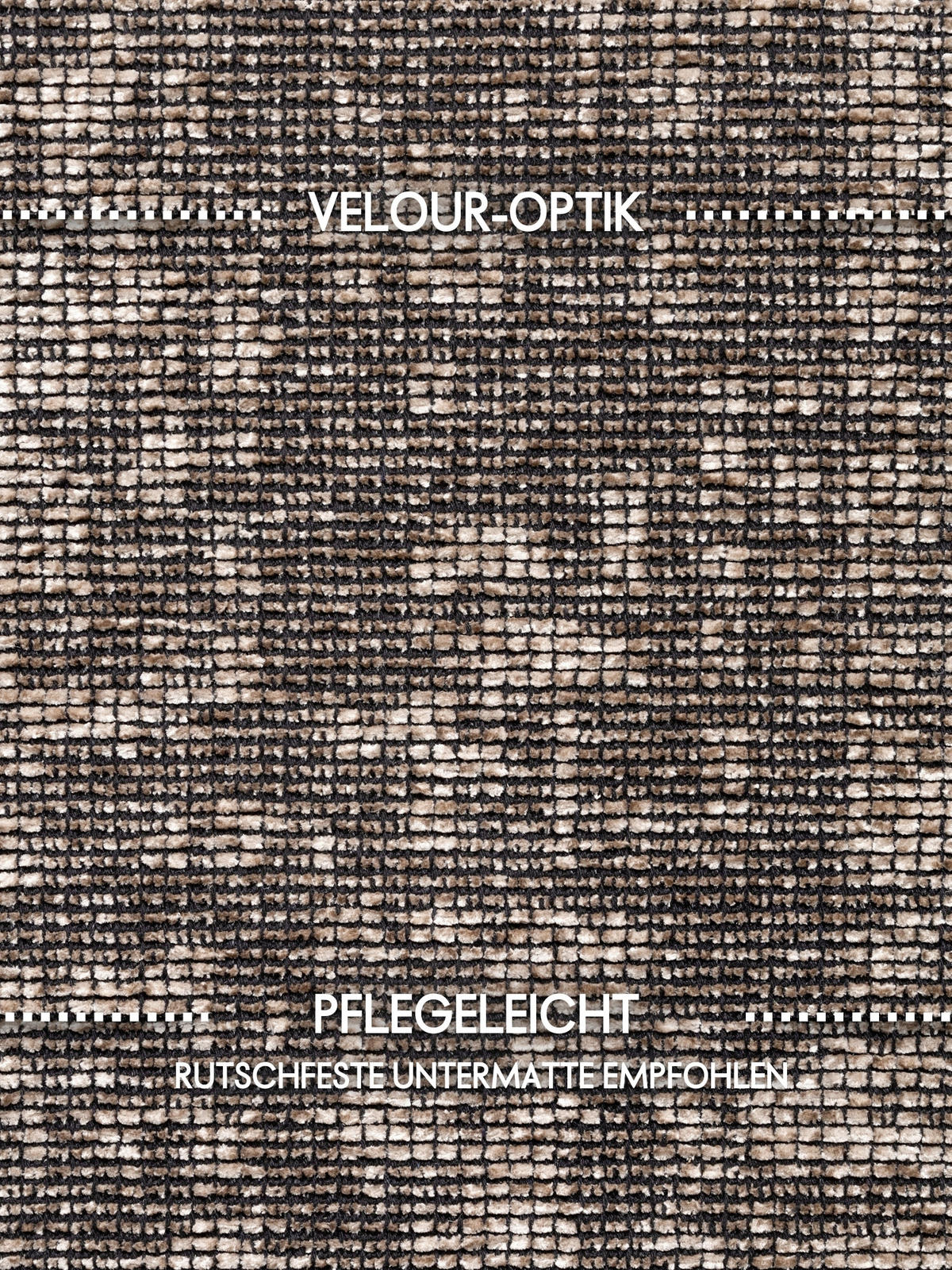 TEPPICH 160 cm Brilliance Beige  - Beige, KONVENTIONELL, Textil (160cm) - Elle Decoration