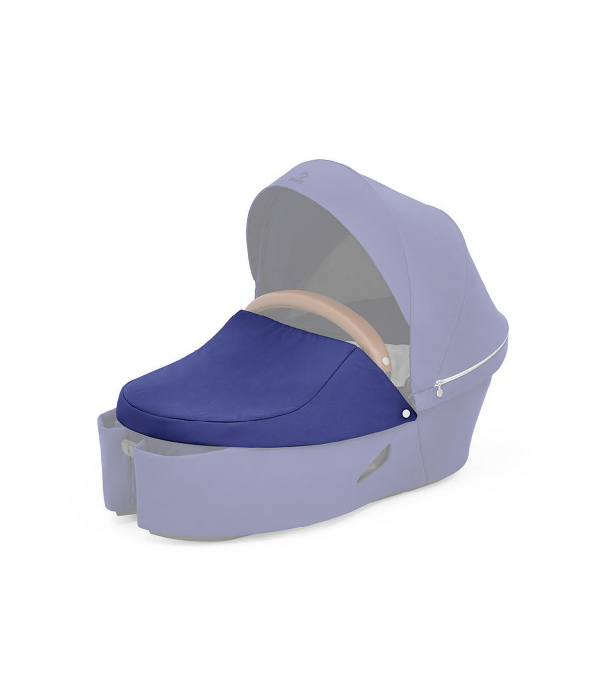 LIEGEWANNE Xplory X  - Blau, Basics, Kunststoff/Textil (48/87cm) - Stokke