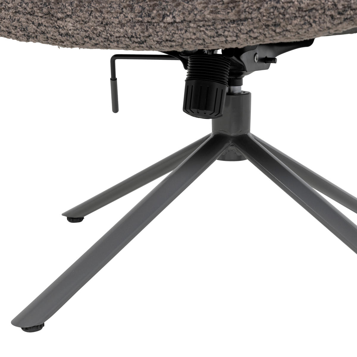 SESSEL in Teddystoff Braun  - Braun, MODERN, Textil/Metall (73/82/62cm) - Livetastic