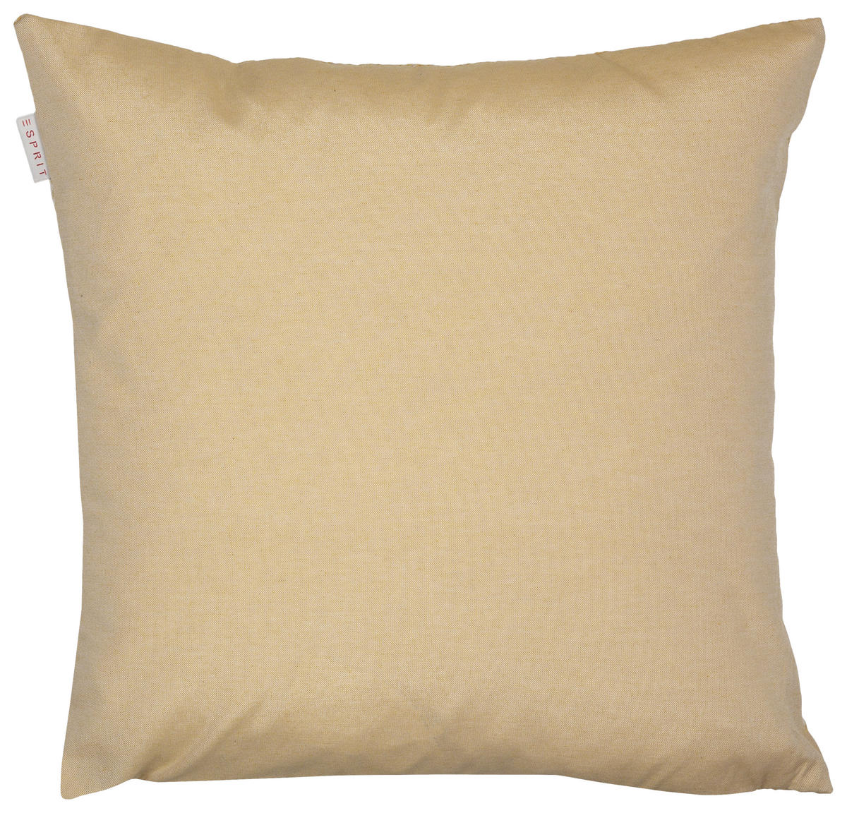 KUDDFODRAL E-Cado 38/38 cm  - cremefärgad/gul, Klassisk, textil (38/38cm) - Esprit