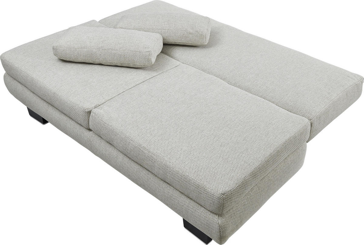 SCHLAFSOFA in Textil Beige  - Wengefarben/Beige, Design, Holz/Textil (203/94/100cm) - Novel