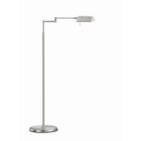 STEHLEUCHTE - Nickelfarben, Lifestyle, Metall (90-124cm) - GKS Knapstein