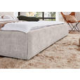 POLSTERBETT Bettkasten, Lattenroste Creme 180/200 cm  - Birkefarben/Buchefarben, Design, Holz/Textil (180/200cm) - Xora