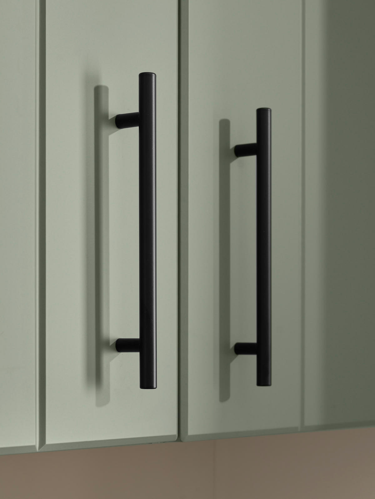 KÜCHENLEERBLOCK 250 cm   in Wildeiche, Schilfgrün  - Schilfgrün/Wildeiche, Trend, Holzwerkstoff/Metall (250cm) - Respekta