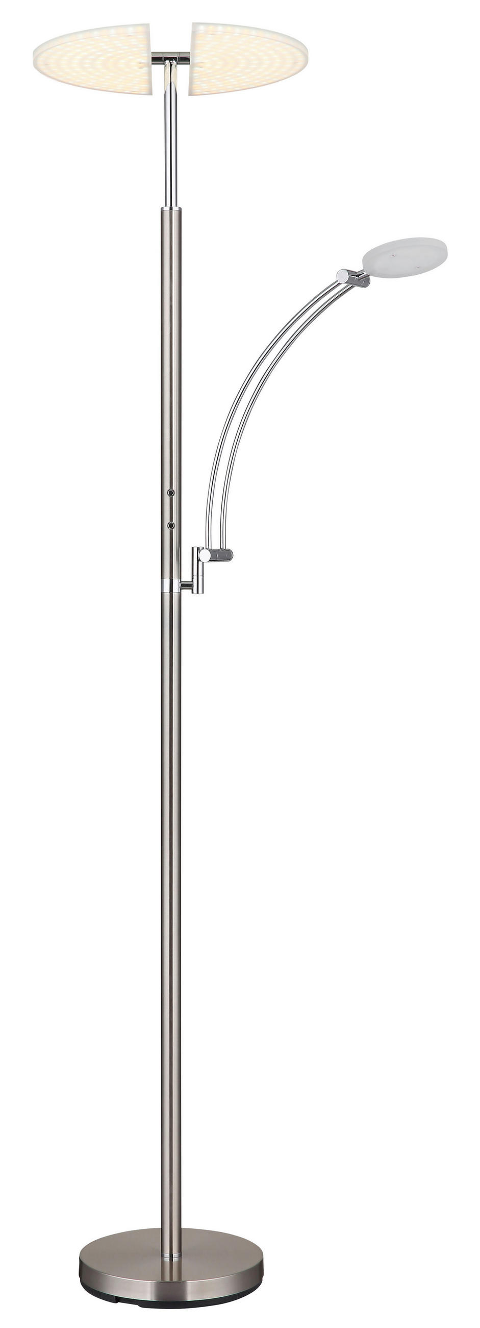 LED-DECKENFLUTER 80/40,5/183 cm    - Schwarz/Weiß, Design, Kunststoff/Metall (80/40,5/183cm)