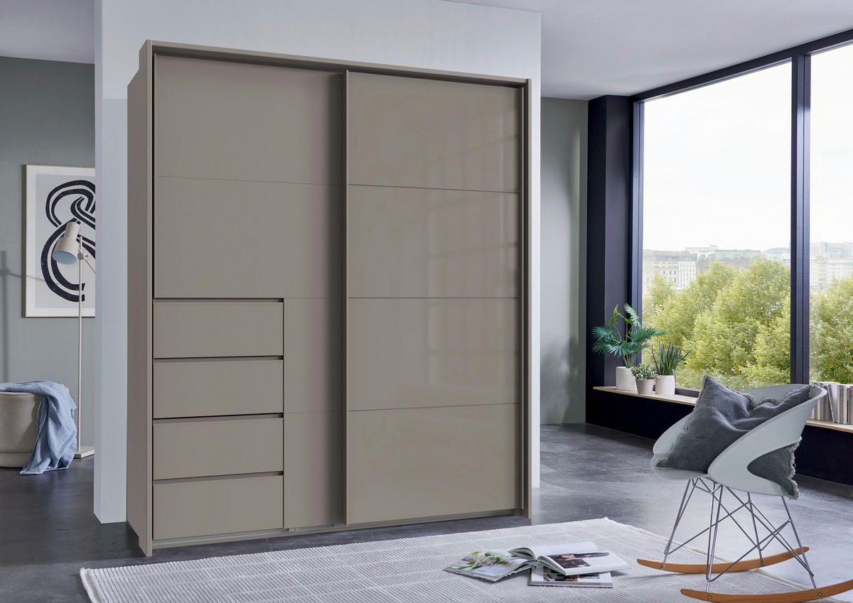 PASSEPARTOUTRAHMEN 183/213/12 cm   - Grau/Sahara, KONVENTIONELL, Holzwerkstoff (183/213/12cm) - Boxxx