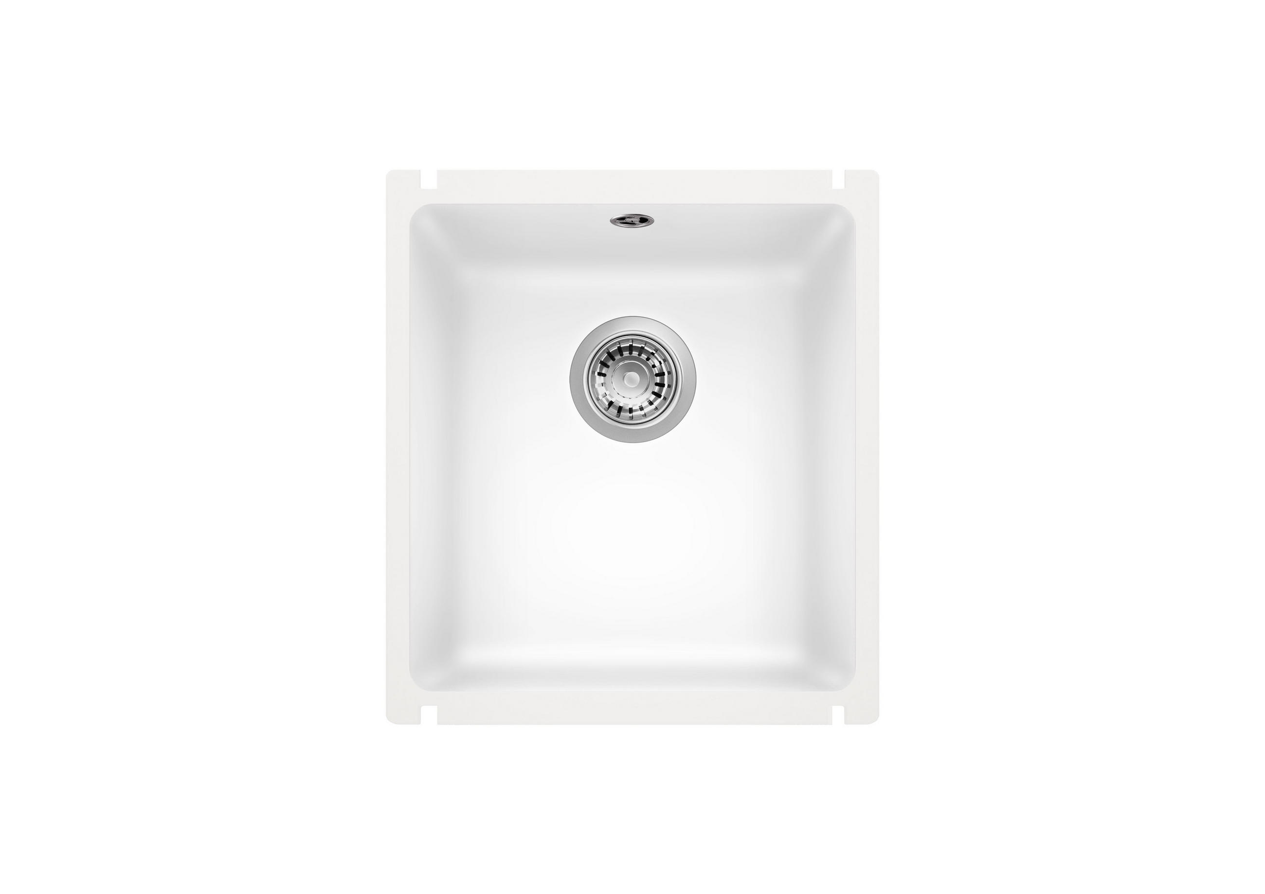 SPÜLE 106211  - Weiß, Basics, Keramik (41,4/45,6/18,5cm) - HKT