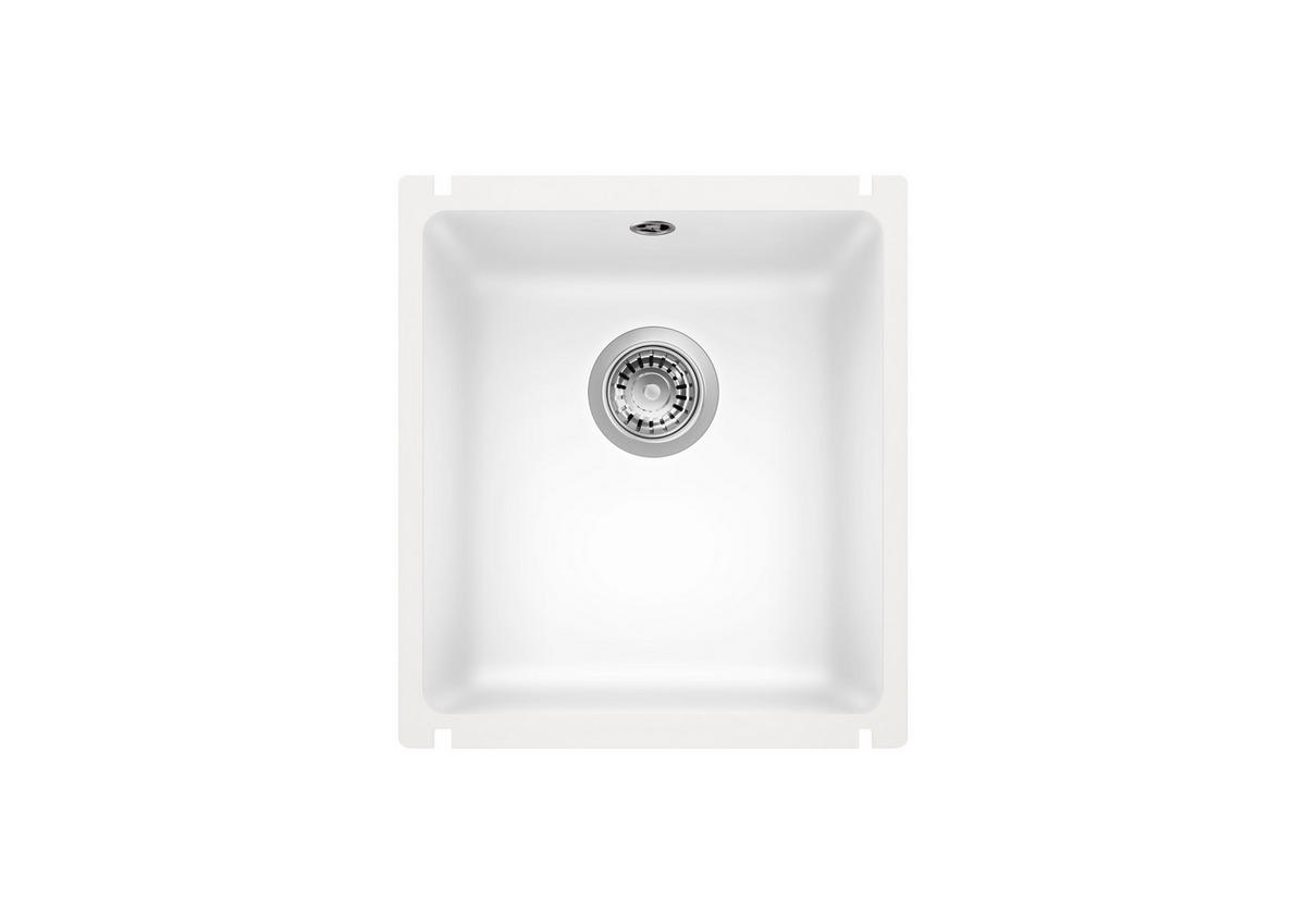 SPÜLE 106211  - Weiß, Basics, Keramik (41,4/45,6/18,5cm) - HKT