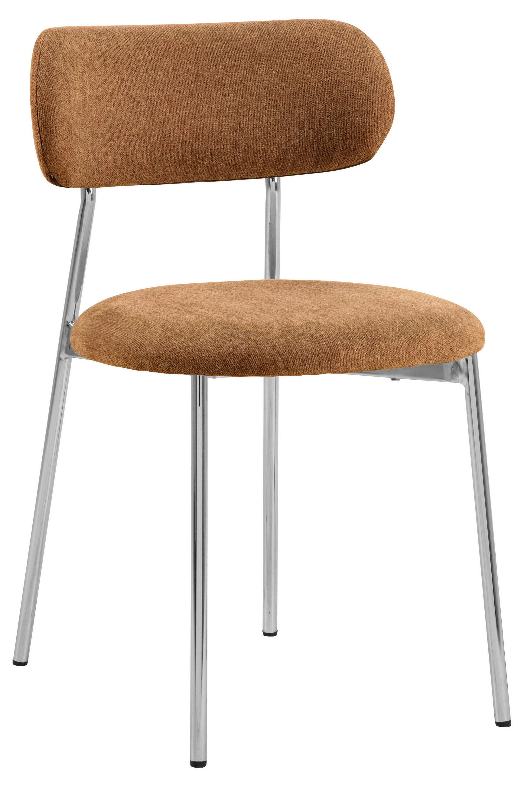 P & B Stuhl Lyric Terracotta, Silber 47x79x53.5 cm