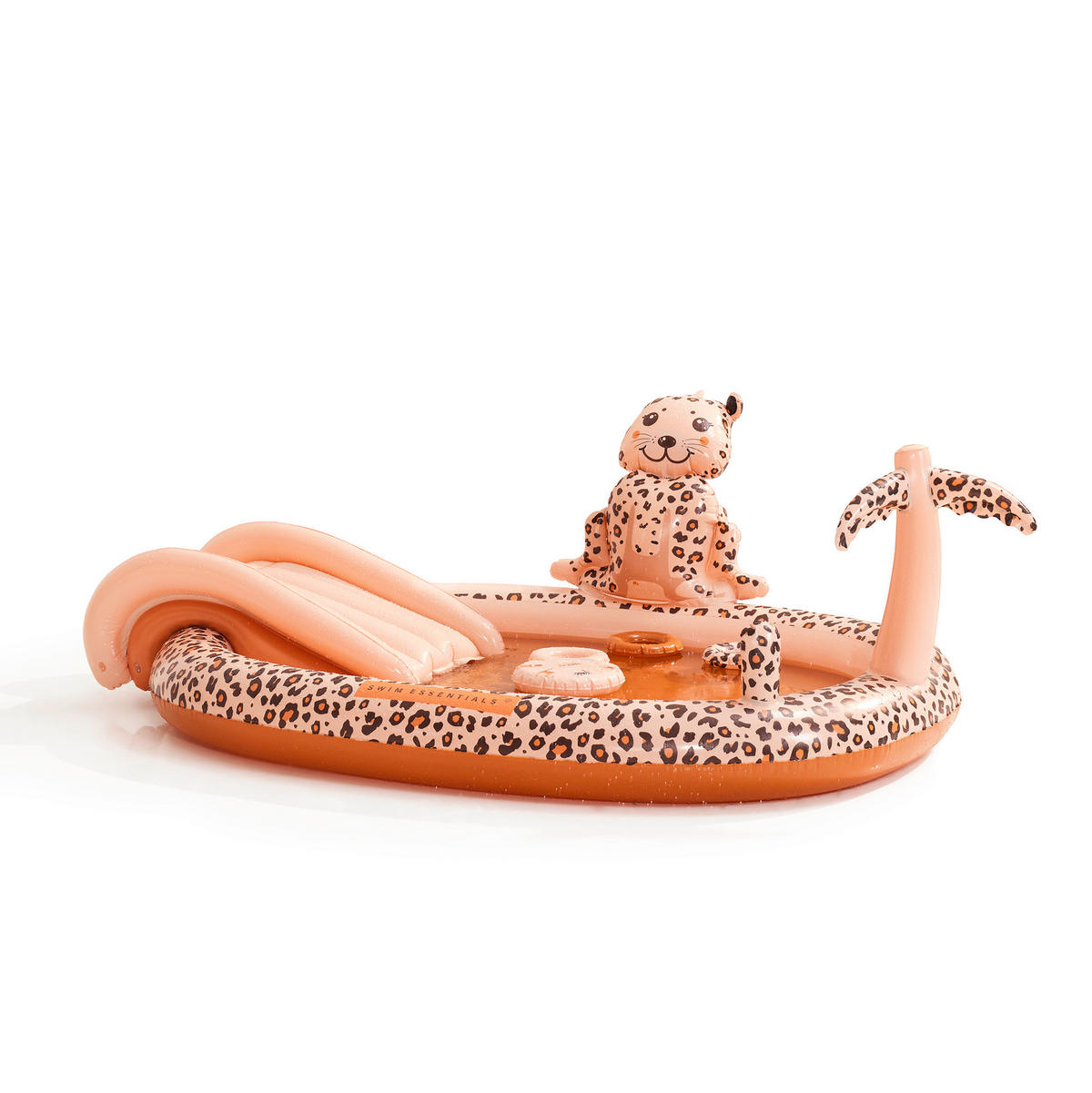 SPIELPOOL Beige Leopard 215/84/156 cm  - Beige, Basics, Kunststoff (215/84/156cm)