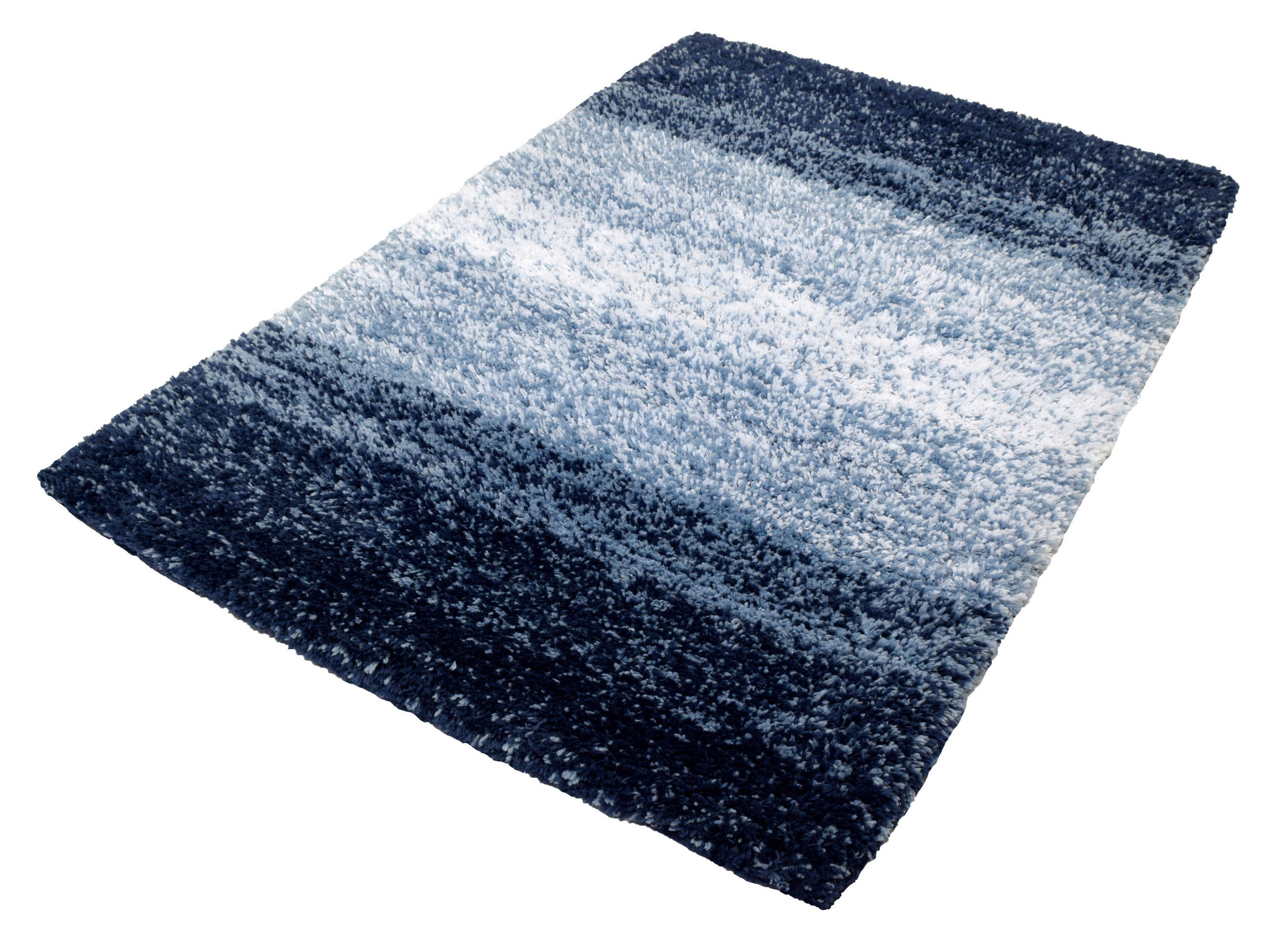 BADTEPPICH Blau 60 /90 cm  - Blau, Konventionell, Kunststoff/Textil (60 /90cm) - Kleine Wolke