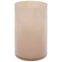 VASE  - Hellbraun, Basics, Glas (12/20cm)