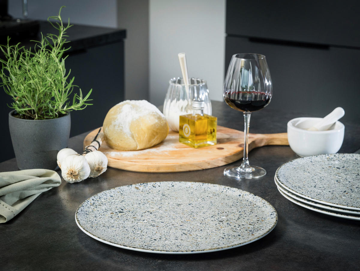 PIZZATALLRIK Stone Collection Genua    - grå, Basics, keramik - Creatable