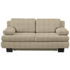 SCHLAFSOFA Sandfarben  - Sandfarben/Wengefarben, Design, Holz/Textil (203/94/100cm) - Novel