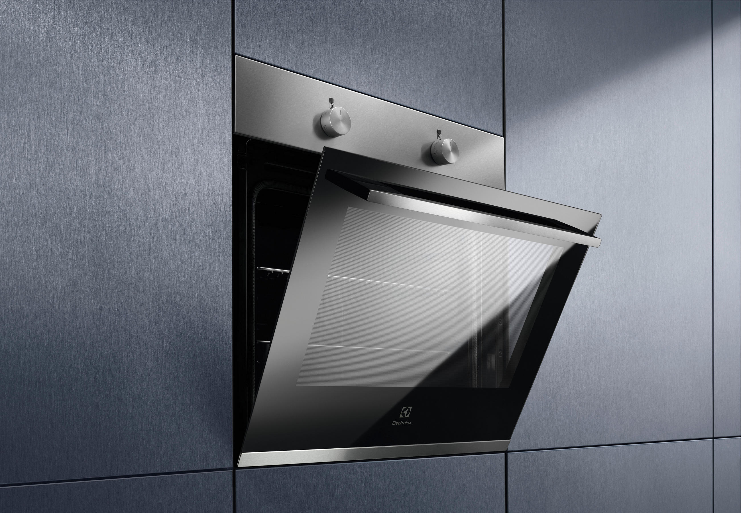 EINBAUBACKOFEN KOHLH00BX  - Edelstahlfarben, Basics, Metall (59,5/59,4/54,8cm) - Electrolux
