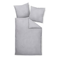 BETTWÄSCHE 2-teilig 155/220 cm  - Braun, Basics, Textil (155/220cm) - Janine