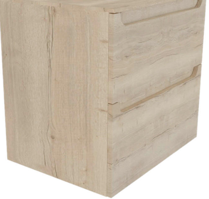 DONJI ELEMENT  boje hrasta  - boje hrasta, Basics, drvo (60/46/57,5cm)