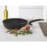 PFANNE 28 cm - Schwarz, Basics, Metall (28cm) - FISSLER