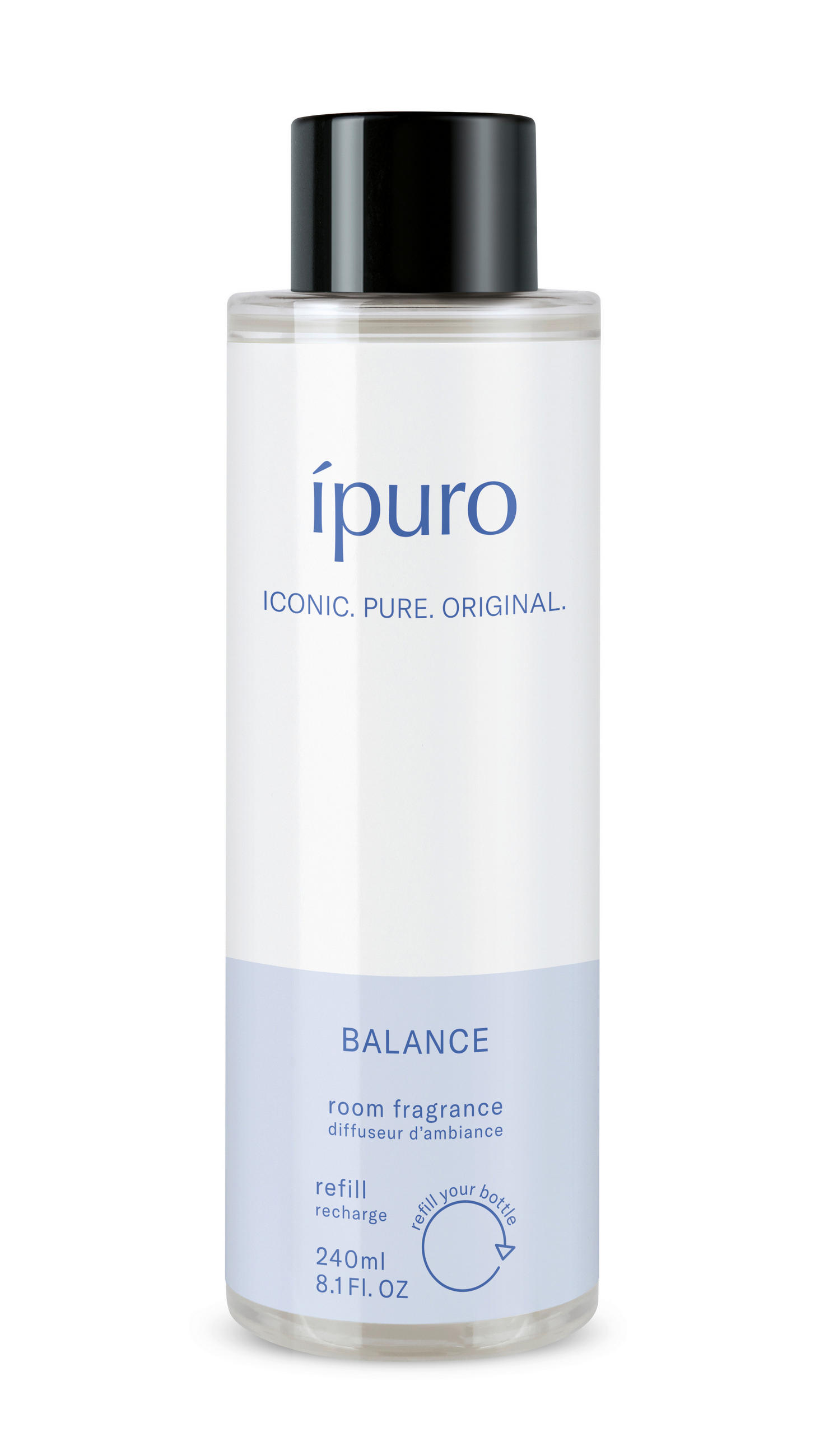 RAUMDUFT  - Hellblau, Basics, Kunststoff (240ml) - Ipuro