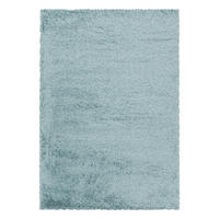 HOCHFLORTEPPICH 60/110 cm Fluffy 3500 Blau  - Blau, Basics, Textil (60/110cm) - Novel