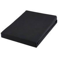 SPANNBETTTUCH Jersey  - Schwarz, Basics, Textil (120-130/200-220cm) - Novel