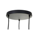 HÄNGELEUCHTE 25/120 cm  - Schwarz/Grau, Trend, Glas/Metall (25/120cm) - Novel