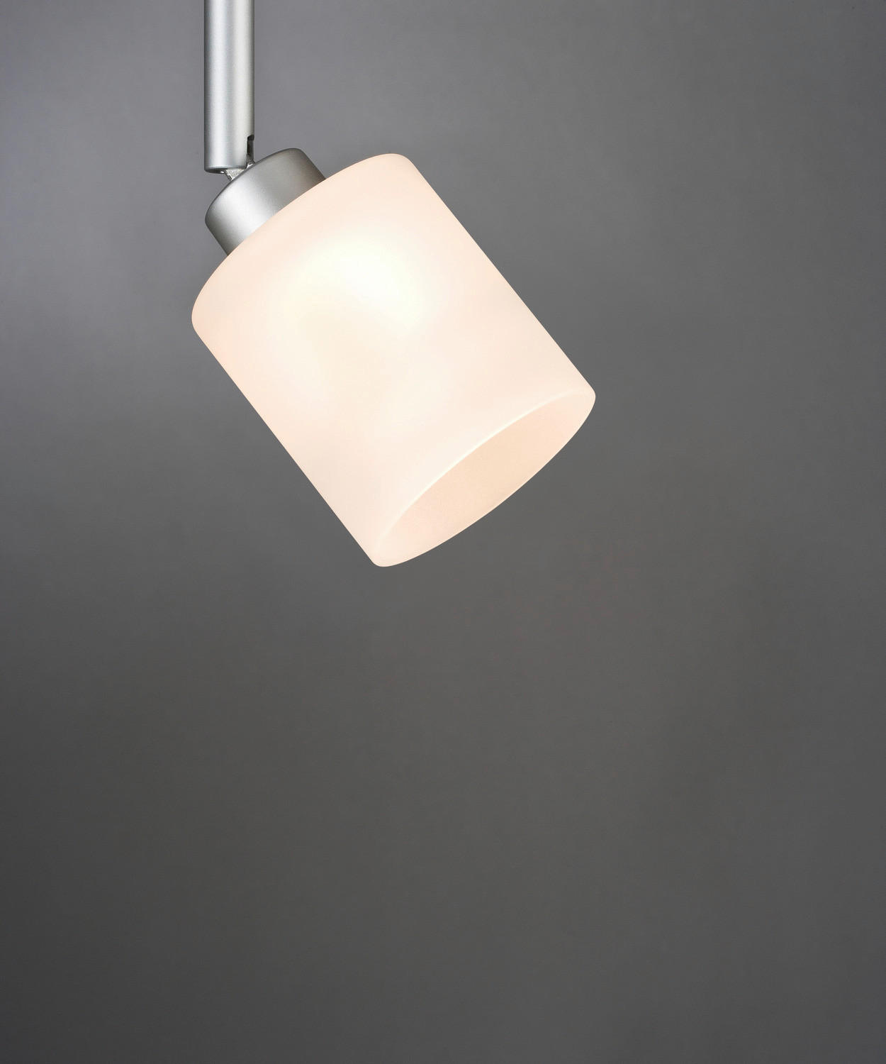 SCHIENENSYSTEM-LEUCHTENSCHIRM URail 7/8 cm   - Weiß, Design, Glas (7/8cm) - Paulmann