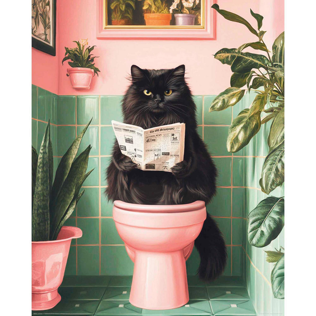 POSTER 40/50 cm  - Multicolor, LIFESTYLE, Papier (40/50cm) - Reinders!