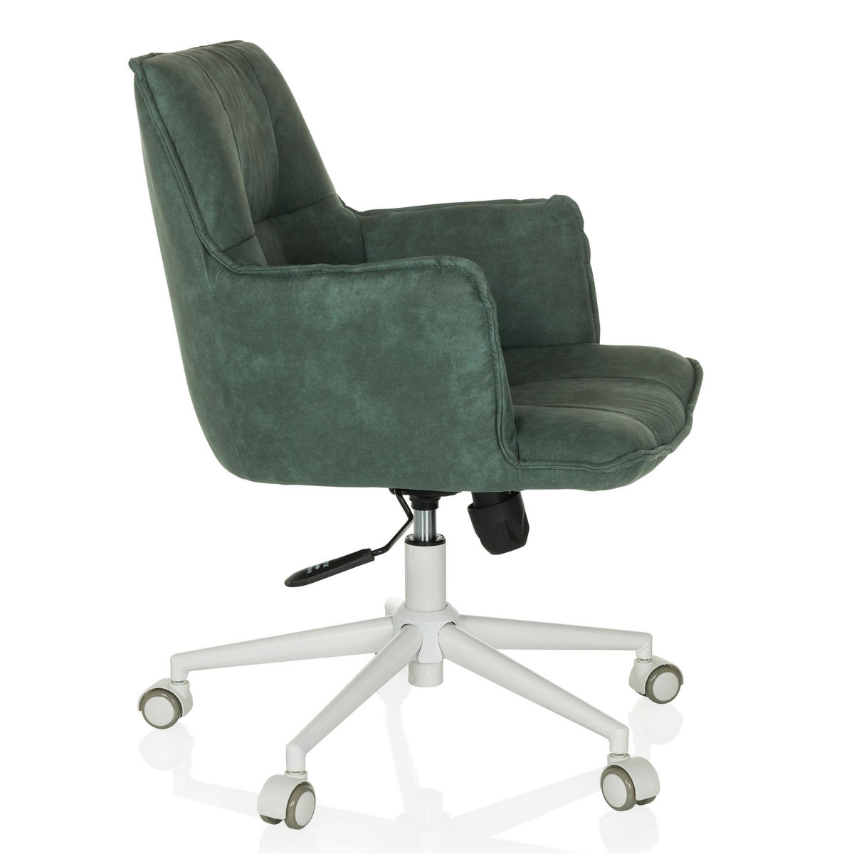 DREHSTUHL Mintgrau  - Mintgrau/Weiß, MODERN, Kunststoff/Textil (54/85/70cm) - MID.YOU