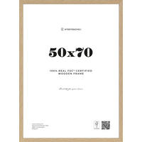 BILDERRAHMEN 53,1/73,3/2,5 cm  - Eichefarben, Basics, Holzwerkstoff (53,1/73,3/2,5cm)