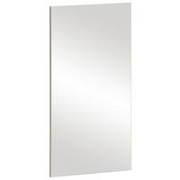 WANDSPIEGEL 40,3/80/3 cm  - Klar/Eiche Bianco, MODERN, Glas/Holzwerkstoff (40,3/80/3cm)
