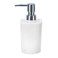 DOZATOR ZA TEČNI SAPUN  bela  plastika  - bela, Konvencionalno, plastika (7,2/16,5cm) - Kleine Wolke