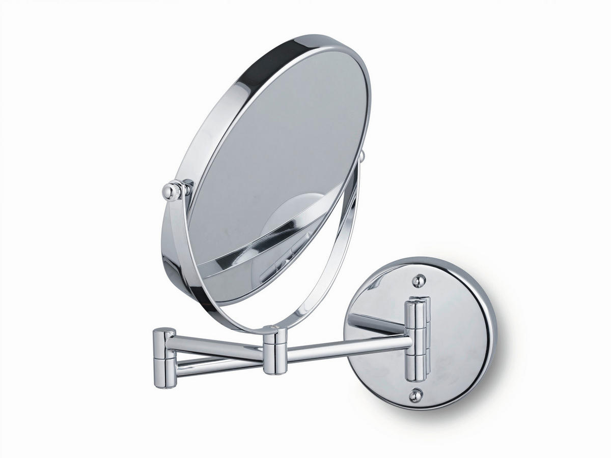 SCHMINKSPIEGEL Chromfarben  - Chromfarben, Basics, Glas/Metall (48/25,7/30,8cm) - Tesa