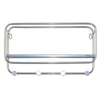 WANDREGAL  - Silberfarben, Design, Metall (45/25/15cm) - MID.YOU