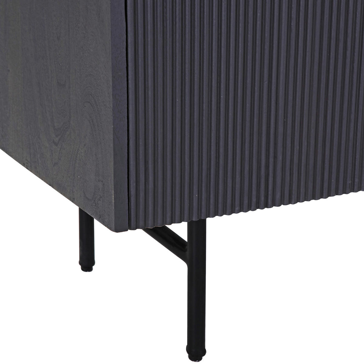 SIDEBOARD  in 170/80/42 cm  - Schwarz, LIFESTYLE, Holz/Metall (170/80/42cm) - Landscape