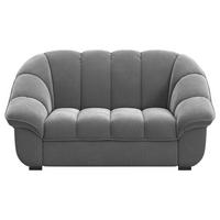 2-SITZER-SOFA Chenille Anthrazit  - Anthrazit/Schwarz, KONVENTIONELL, Kunststoff/Textil (163/88/104cm) - Welnova