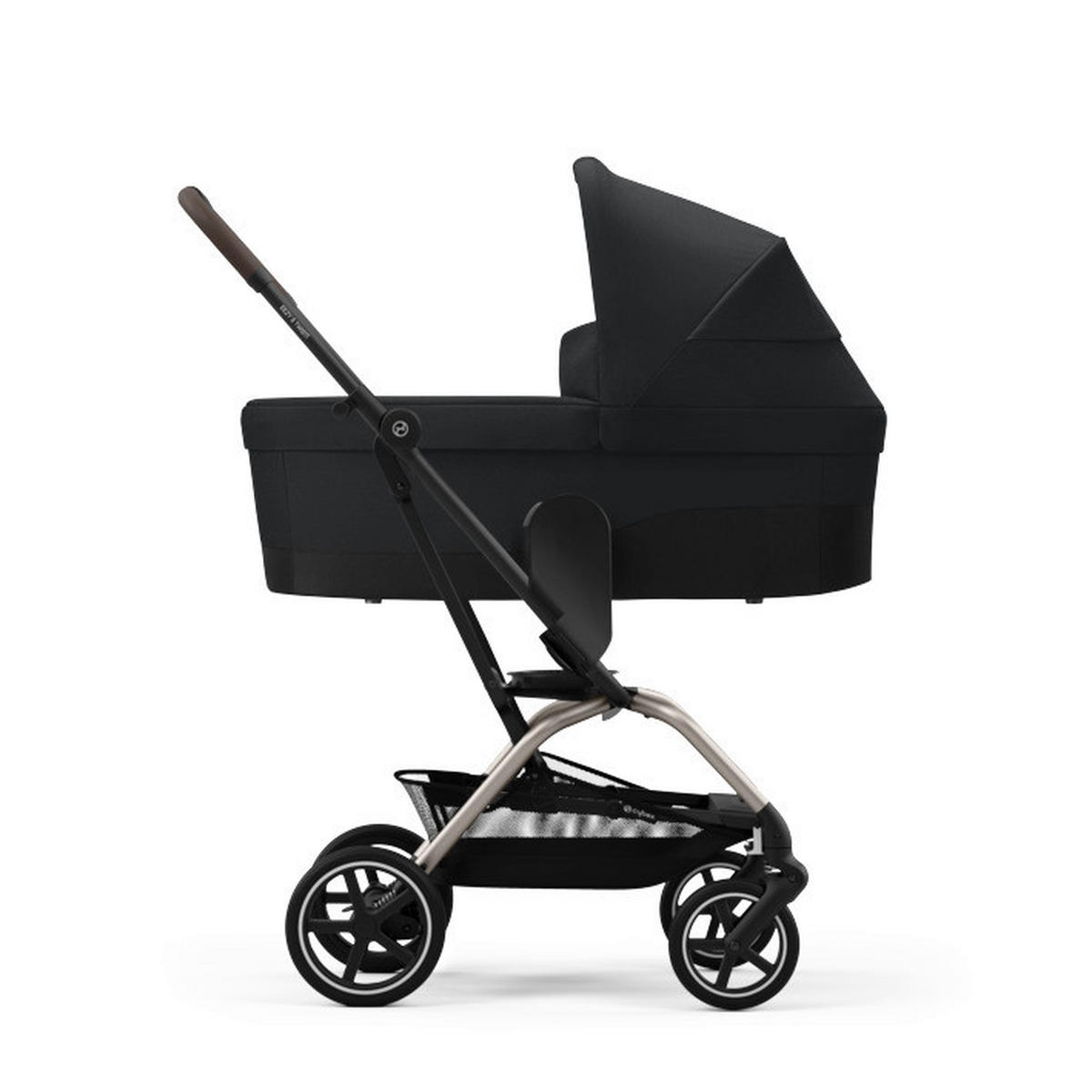 BUGGY Eezy S Twist+2  - Schwarz, Basics, Kunststoff/Textil (80.5/45/105cm) - cybex GOLD