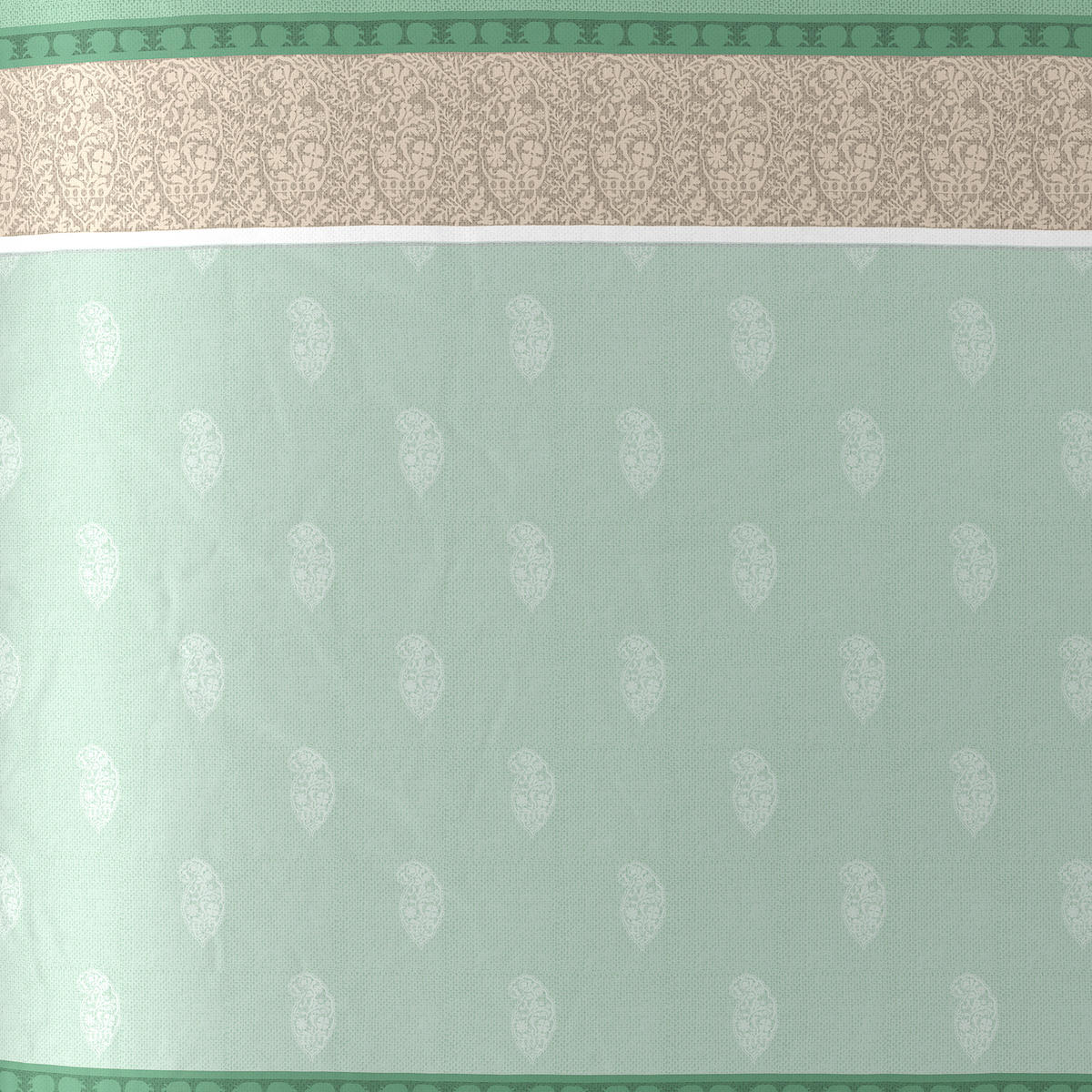 POSTELJINA 140/200 cm  PASHMINA  - zelena, Konvencionalno, tekstil (140/200cm) - Esposa