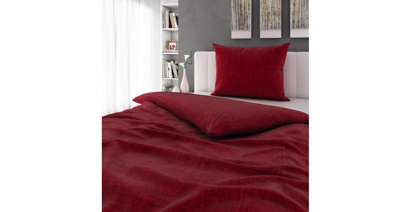 BETTWÄSCHE 140/200 cm - Bordeaux, KONVENTIONELL, Textil (140/200cm) - Esposa