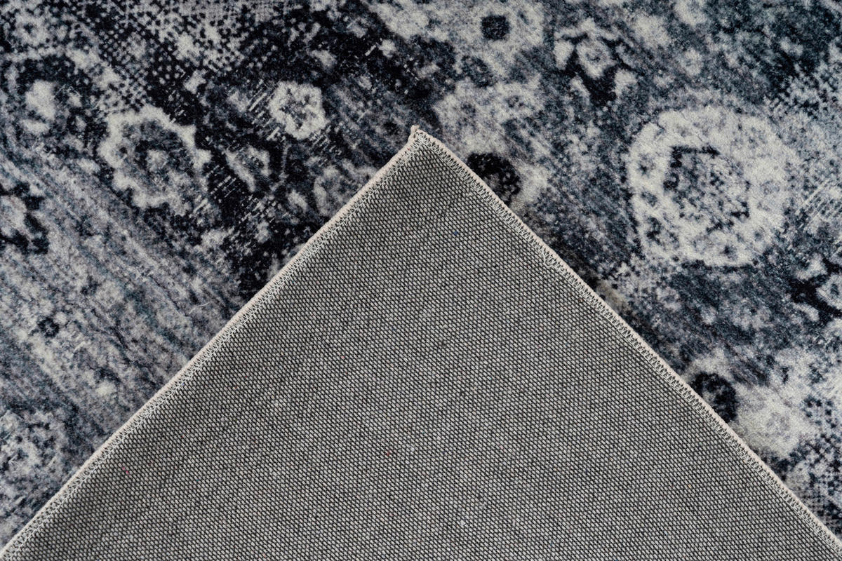 VINTAGE KOBEREC, 160/230 cm, šedá - šedá, Konvenční, textil (160/230cm)