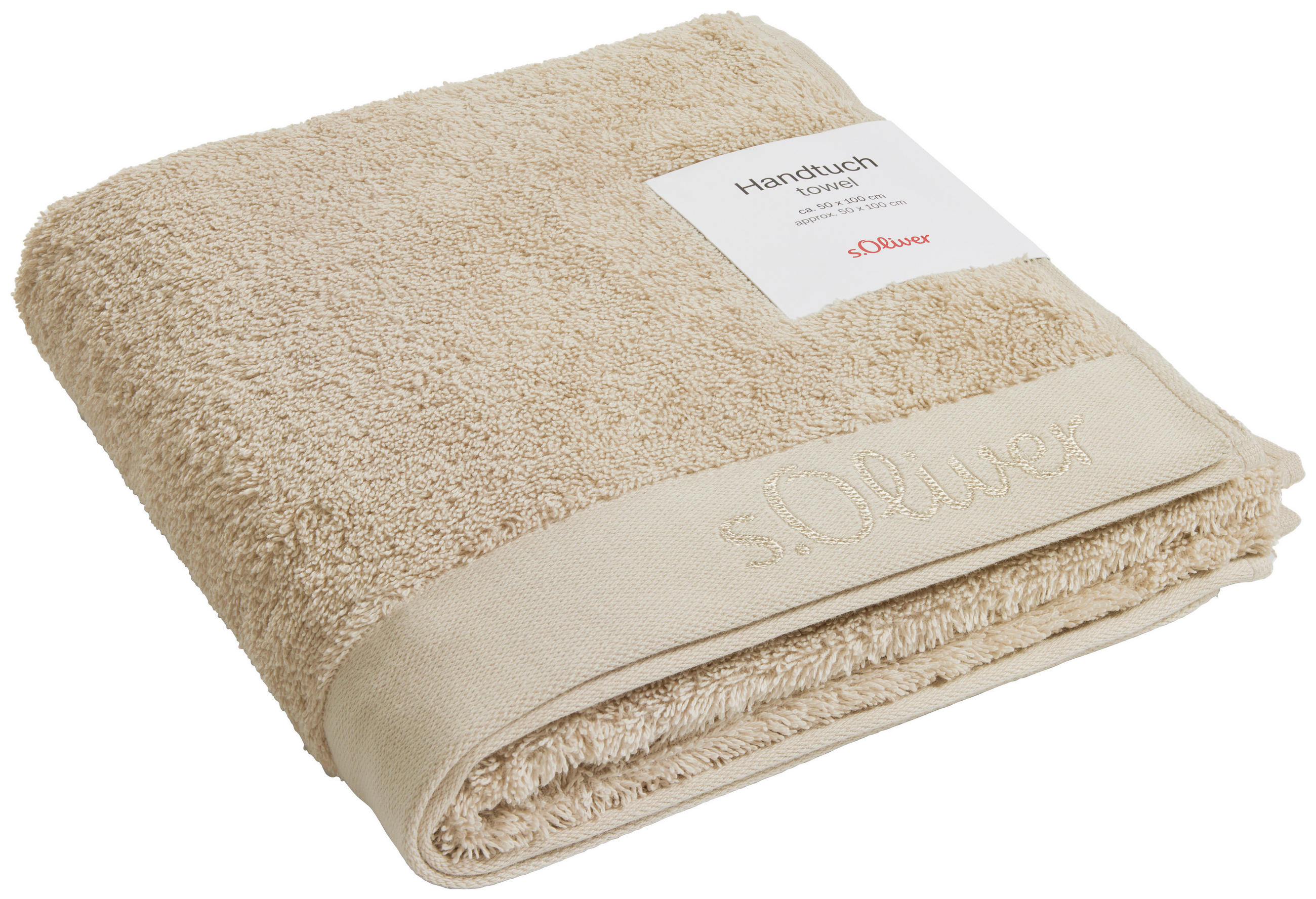 HANDTUCH Naturfarben  - Naturfarben, Trend, Textil (50/100cm) - S. Oliver