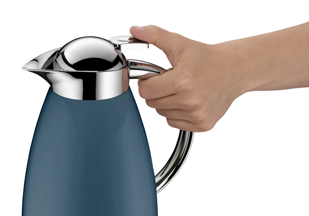 ISOLIERKANNE SIGNO 1 L  - Dunkelblau, Basics, Metall (1.0l) - Alfi