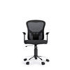 DREHSTUHL Schwarz  - Silberfarben/Schwarz, Design, Kunststoff/Textil (62/109/62cm) - MID.YOU