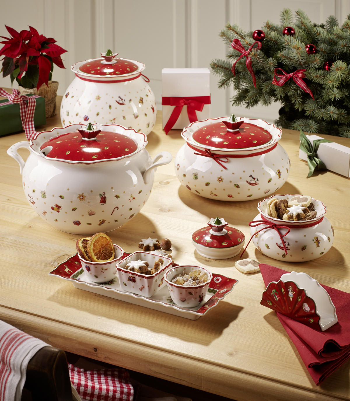 PODŠÁLEK porcelán  - zelená/červená, Lifestyle - Villeroy & Boch